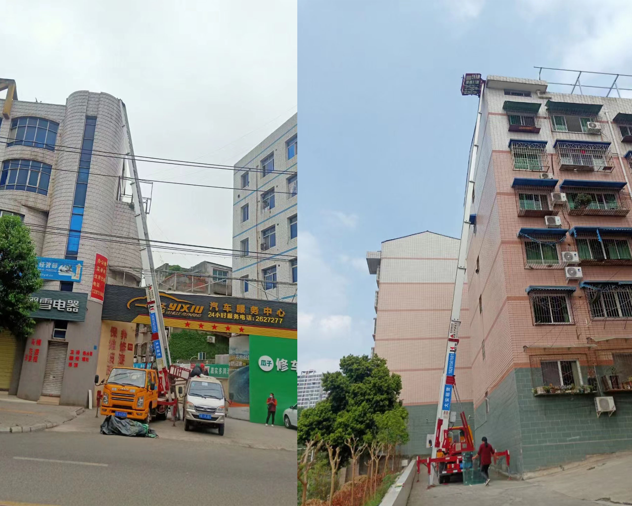 绵阳大安云梯车建筑工程好帮手